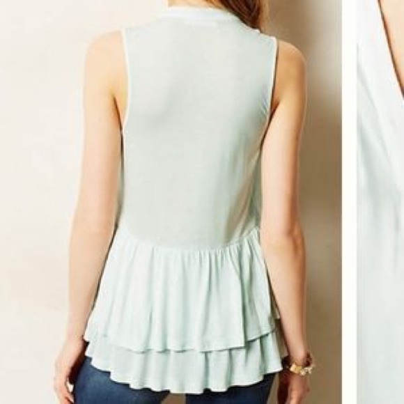 Anthropologie // Clu + Willoughby Top🌛 - Picture 2 of 5